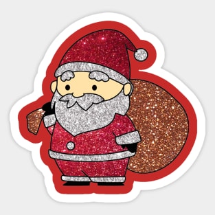 Christmas Santa Clause Sticker